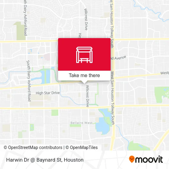 Harwin Dr @ Baynard St map