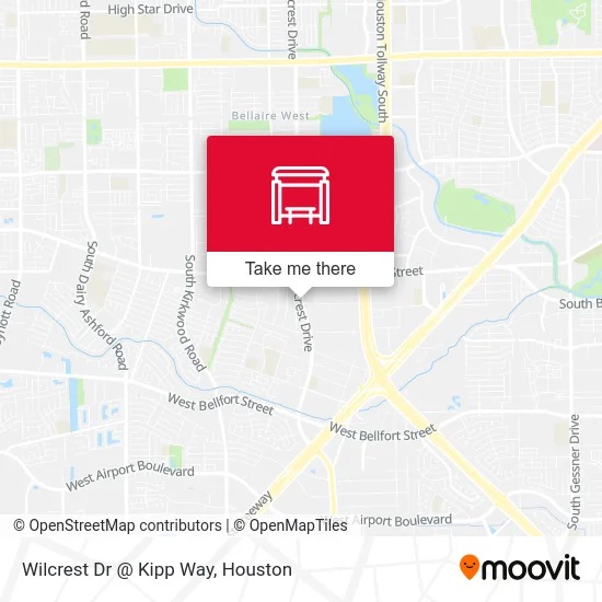 Wilcrest Dr @ Kipp Way map