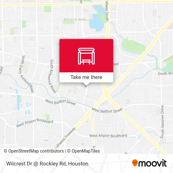 Wilcrest Dr @ Rockley Rd map
