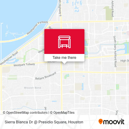 Sierra Blanca Dr @ Presidio Square map