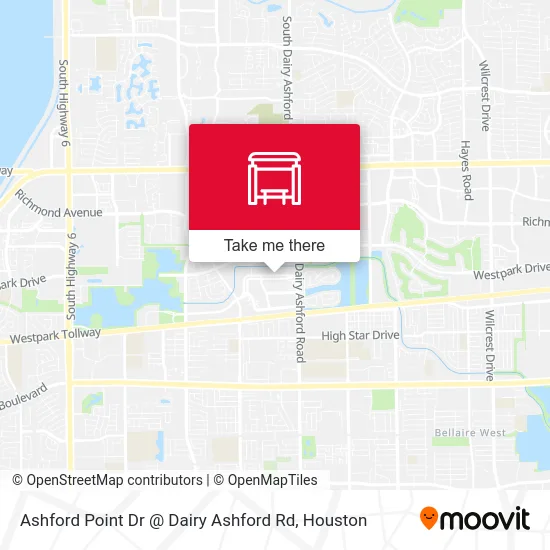 Ashford Point Dr @ Dairy Ashford Rd map