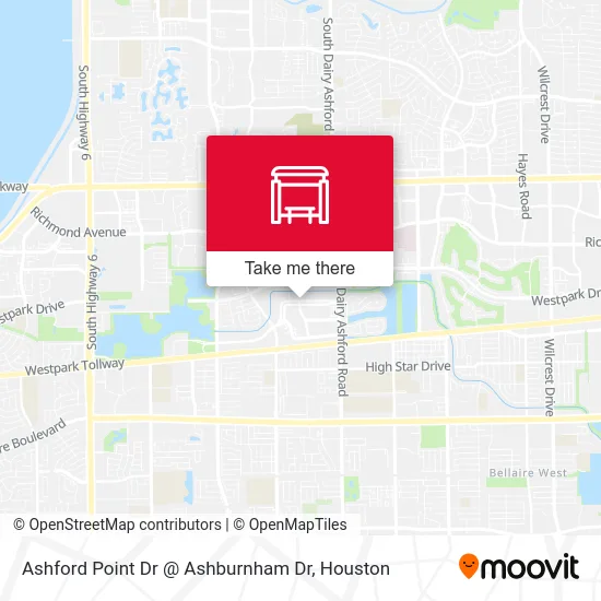 Ashford Point Dr @ Ashburnham Dr map