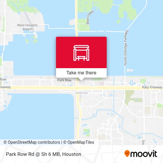 Park Row Rd @ Sh 6 MB map
