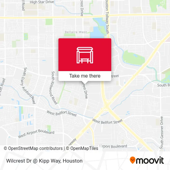 Wilcrest Dr @ Kipp Way map
