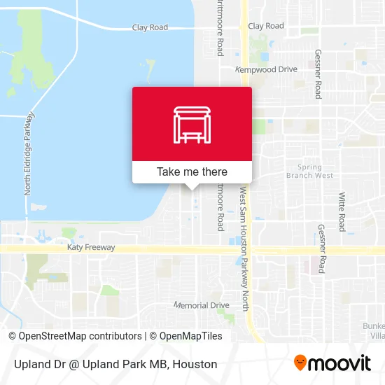 Upland Dr @ Upland Park MB map