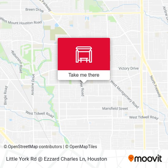 Little York Rd @ Ezzard Charles Ln map