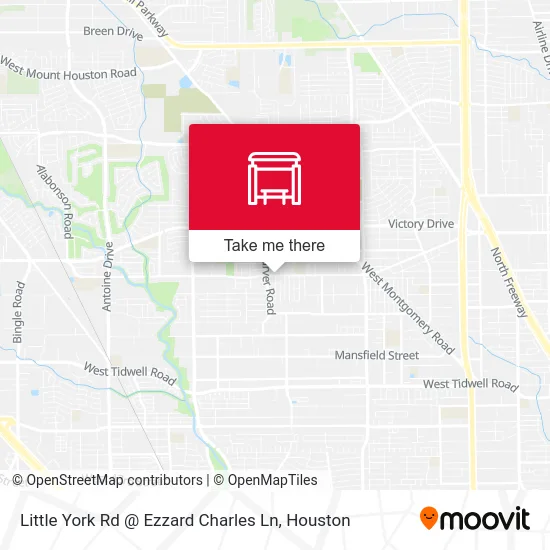 Little York Rd @ Ezzard Charles Ln map