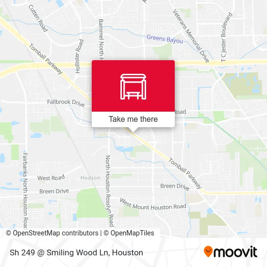 Mapa de Sh 249 @ Smiling Wood Ln