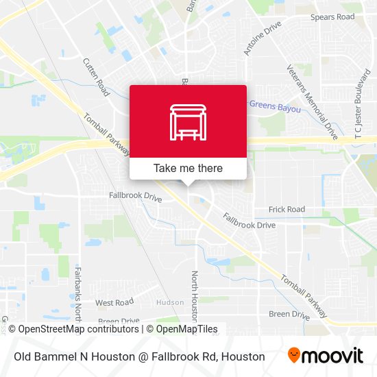 Old Bammel N Houston @ Fallbrook Rd map