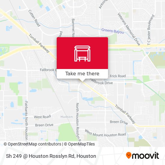 Sh 249 @ Houston Rosslyn Rd map