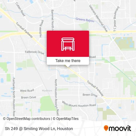 Mapa de Sh 249 @ Smiling Wood Ln