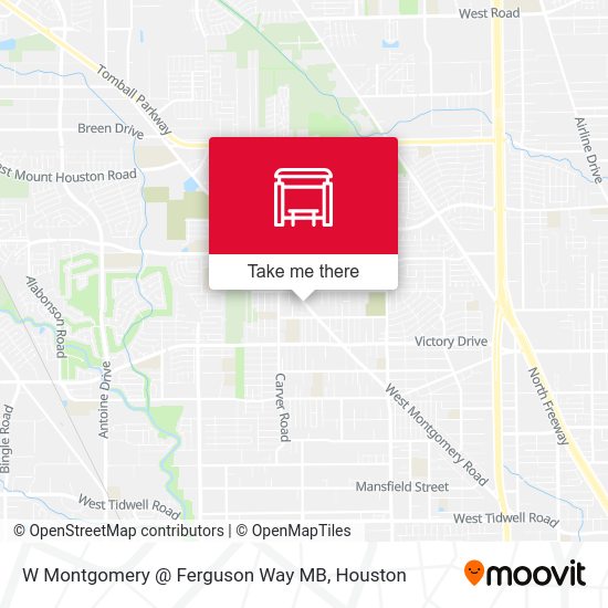 W Montgomery @ Ferguson Way MB map