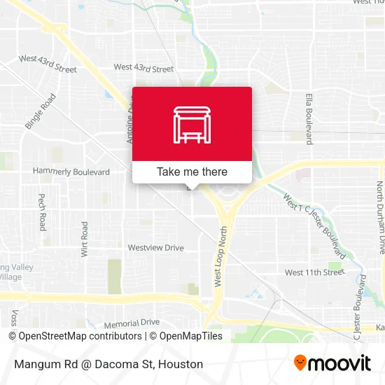 Mapa de Mangum Rd @ Dacoma St