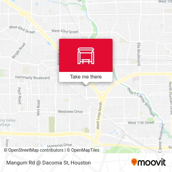 Mangum Rd @ Dacoma St map