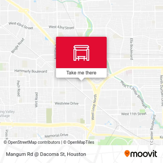 Mapa de Mangum Rd @ Dacoma St