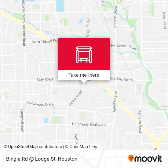 Bingle Rd @ Lodge St map