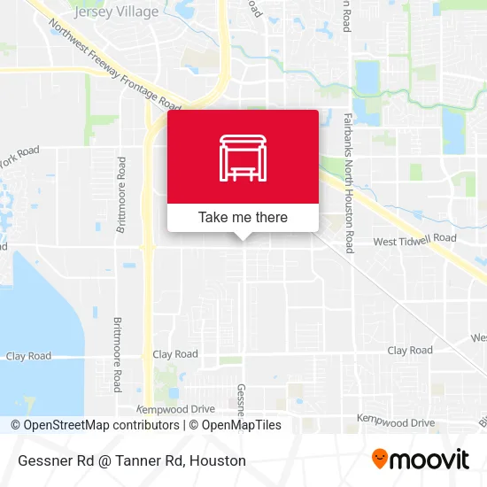 Mapa de Gessner Rd @ Tanner Rd