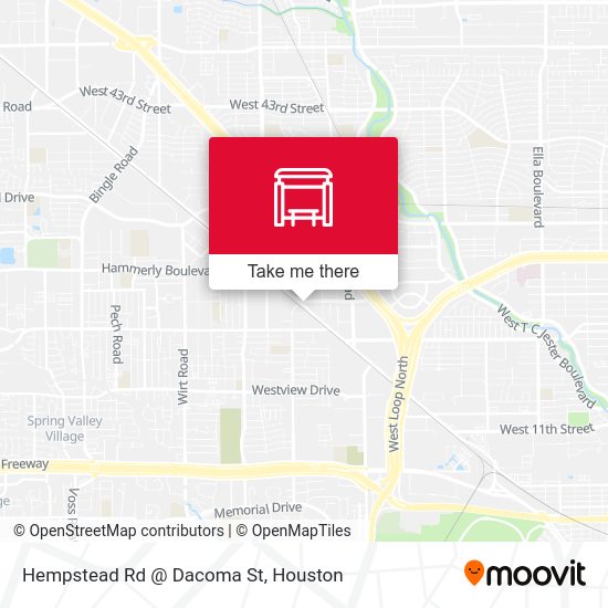 Hempstead Rd @ Dacoma St map