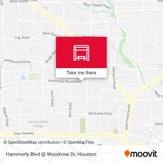 Hammerly Blvd @ Woodvine Dr map