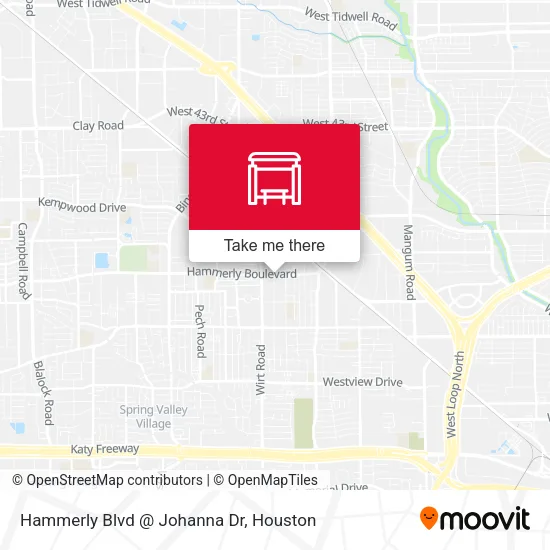 Hammerly Blvd @ Johanna Dr map