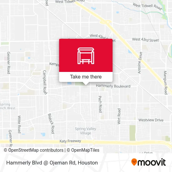Hammerly Blvd @ Ojeman Rd map