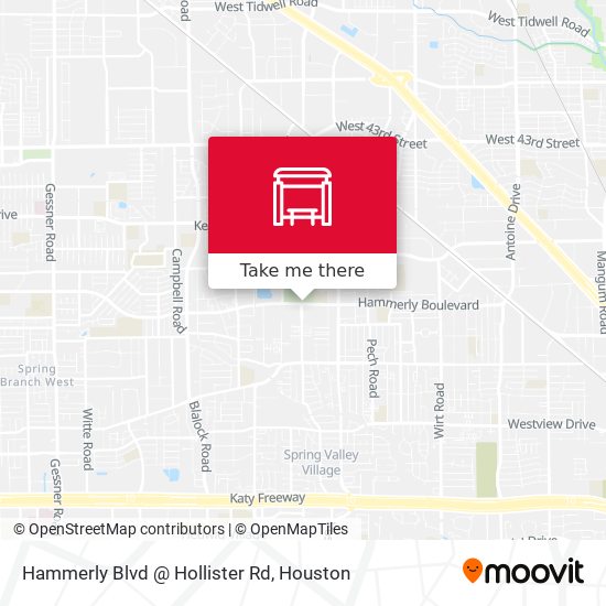 Mapa de Hammerly Blvd @ Hollister Rd