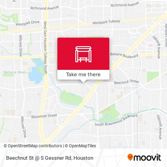 Mapa de Beechnut St @ S Gessner Rd