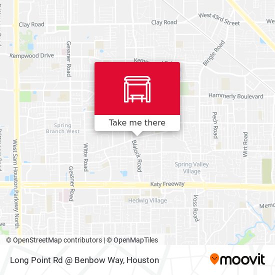 Long Point Rd @ Benbow Way map