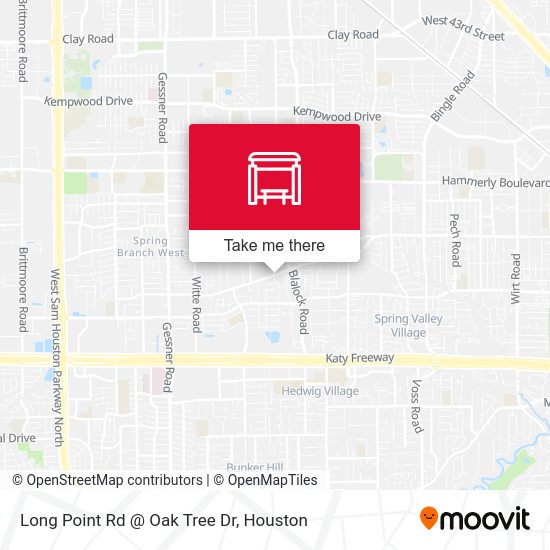 Long Point Rd @ Oak Tree Dr map