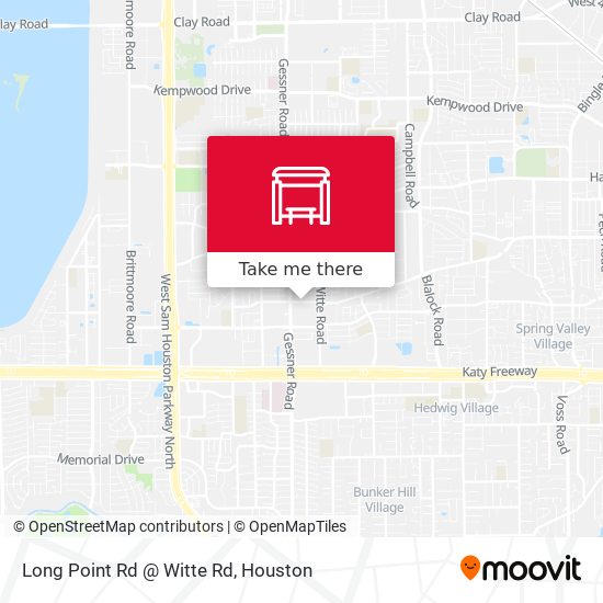 Long Point Rd @ Witte Rd map