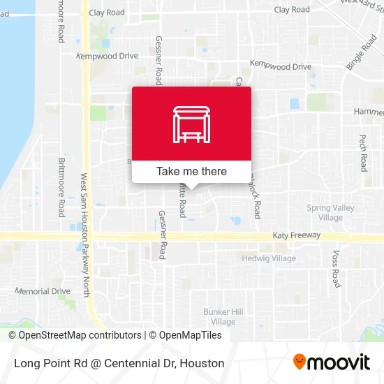 Long Point Rd @ Centennial Dr map