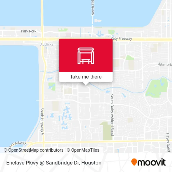 Enclave Pkwy @ Sandbridge Dr map