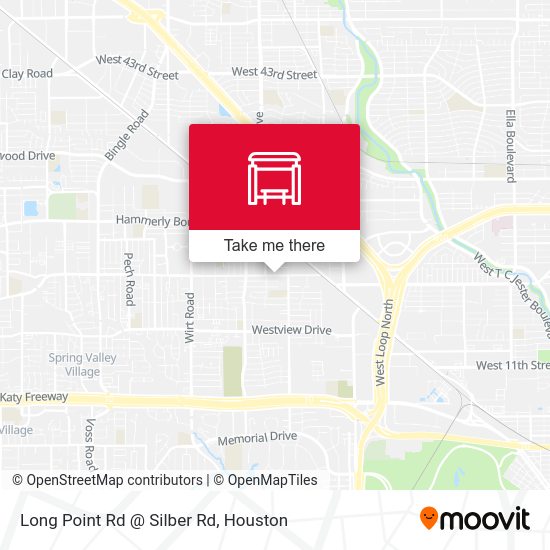 Long Point Rd @ Silber Rd map