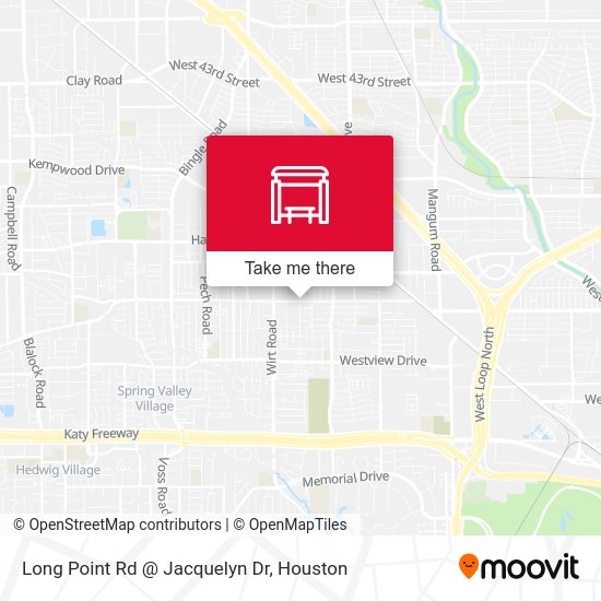 Long Point Rd @ Jacquelyn Dr map