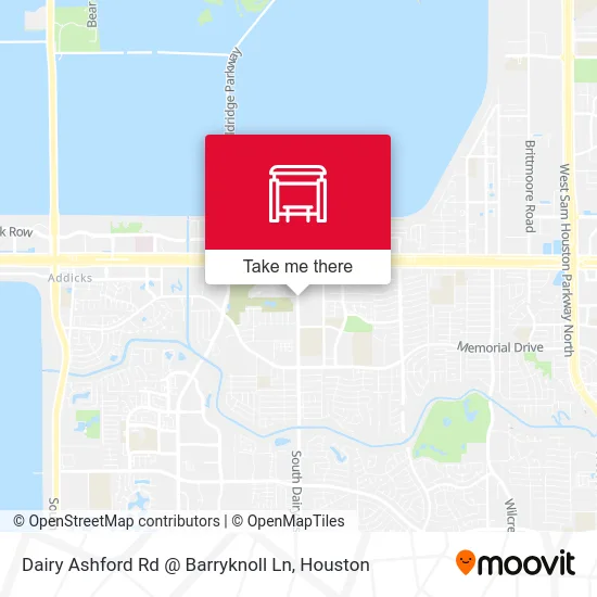 Dairy Ashford Rd @ Barryknoll Ln map