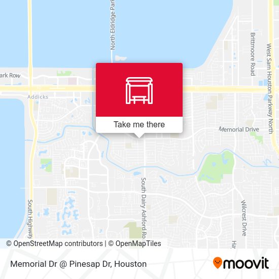 Memorial Dr @ Pinesap Dr map