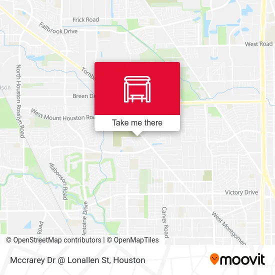 Mapa de Mccrarey Dr @ Lonallen St
