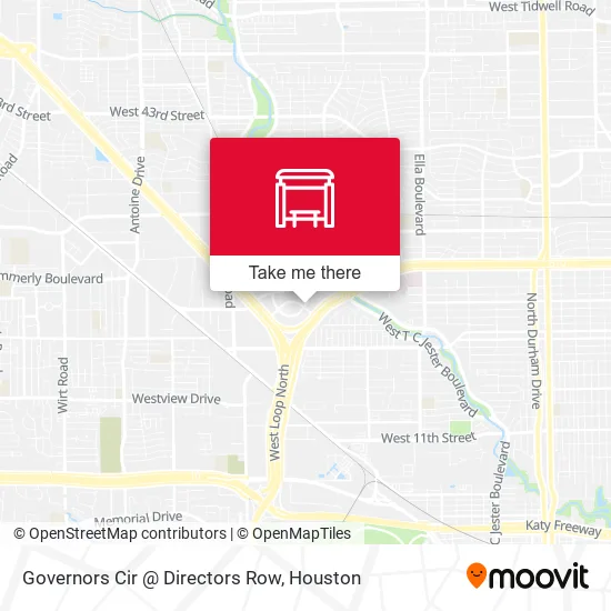 Mapa de Governors Cir @ Directors Row