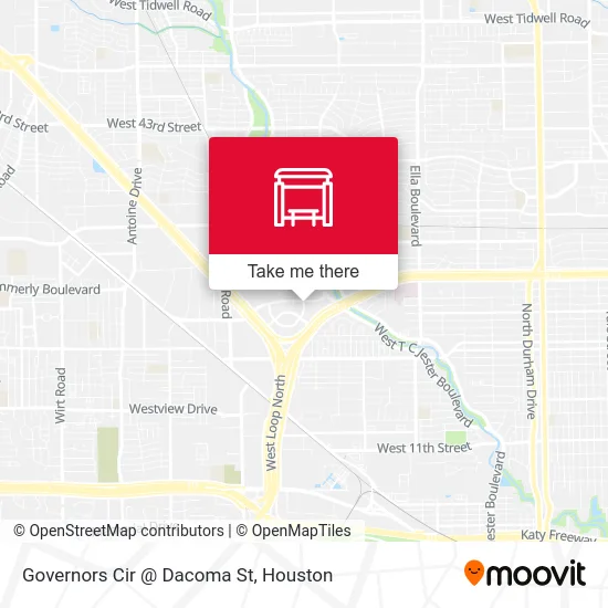 Mapa de Governors Cir @ Dacoma St