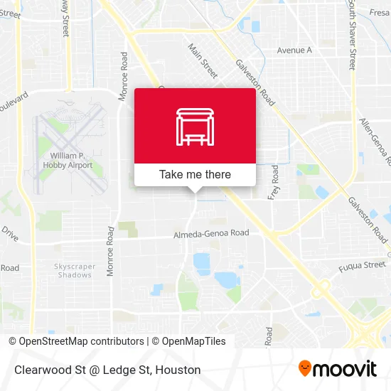 Clearwood St @ Ledge St map