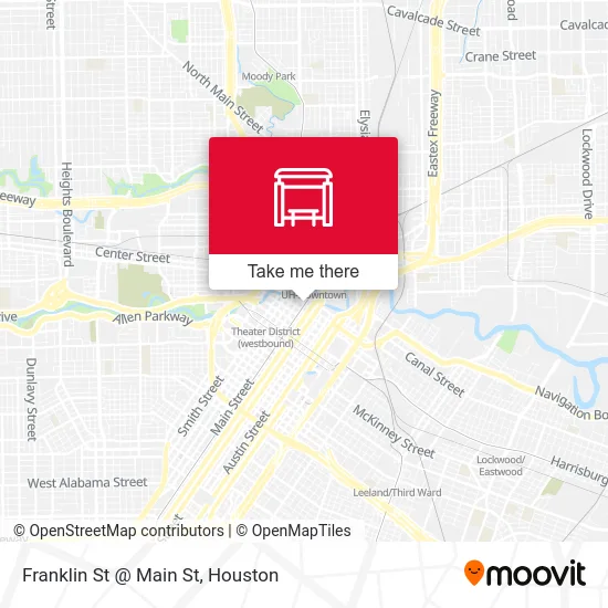 Mapa de Franklin St @ Main St