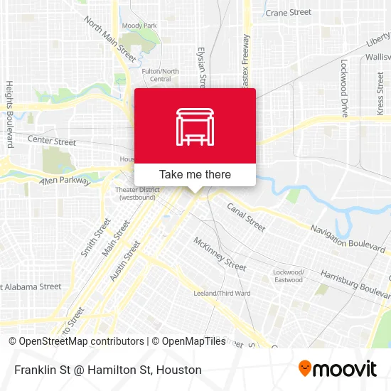 Mapa de Franklin St @ Hamilton St