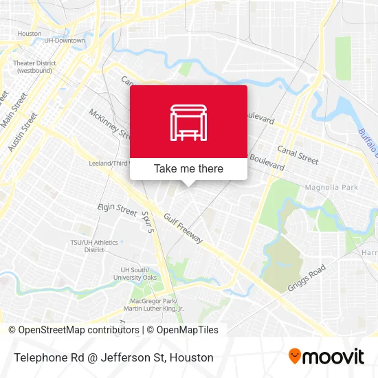 Telephone Rd @ Jefferson St map