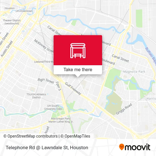 Telephone Rd @ Lawndale St map