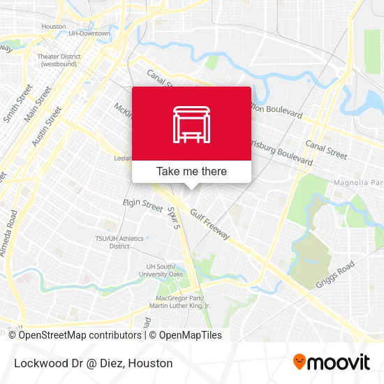 Lockwood Dr @ Diez map