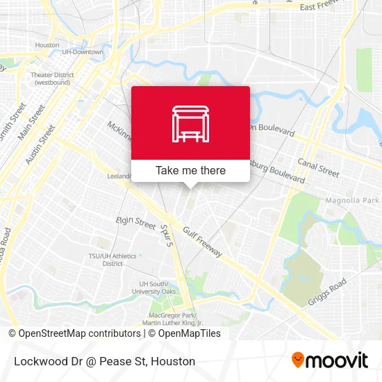 Lockwood Dr @ Pease St map