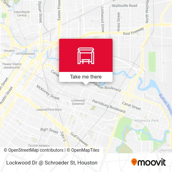 Lockwood Dr @ Schroeder St map