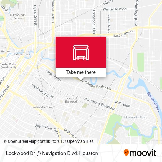 Lockwood Dr @ Navigation Blvd map