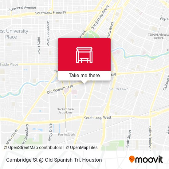 Cambridge St @ Old Spanish Trl map