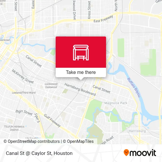 Canal St @ Caylor St map